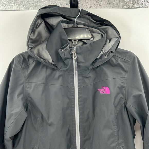 The North Face Women's Resolve Plus Hooded Jacket - Asphalt Gray - Small - Picture 2 of 8